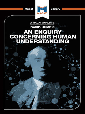 cover image of An Analysis of David Hume's an Enquiry Concerning Human Understanding